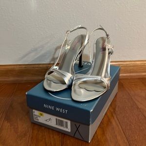 Silver Women’s Nine West Heels